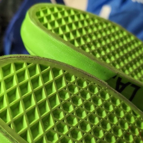 Vans OTW S.R. Studio Neon Green High-Top Sneakers - Picture 10 of 10